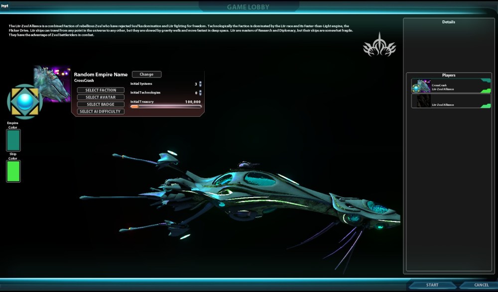 Sword of the Stars 2: liir